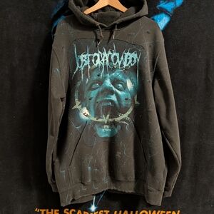 Custom Sewn "Job For A Cowboy" Hoodie